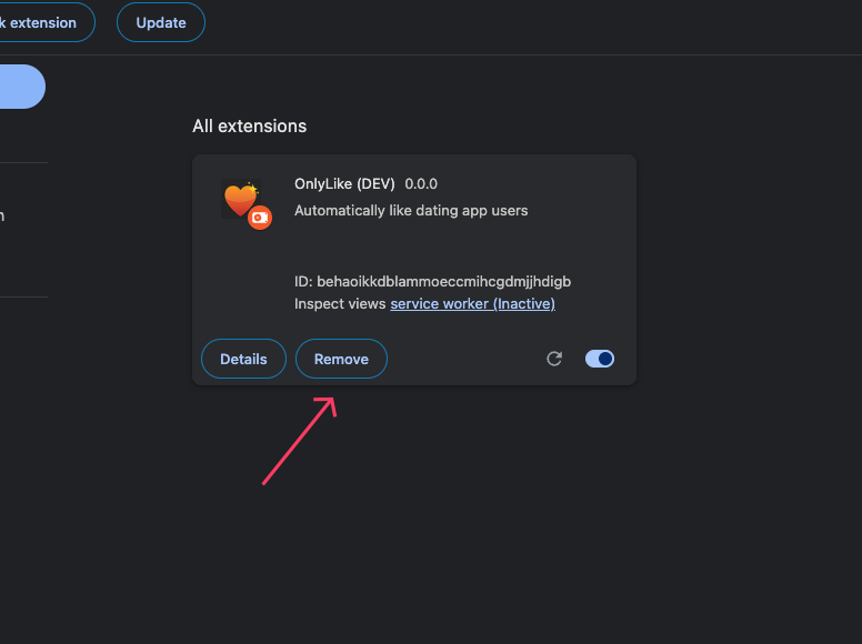 Обновление